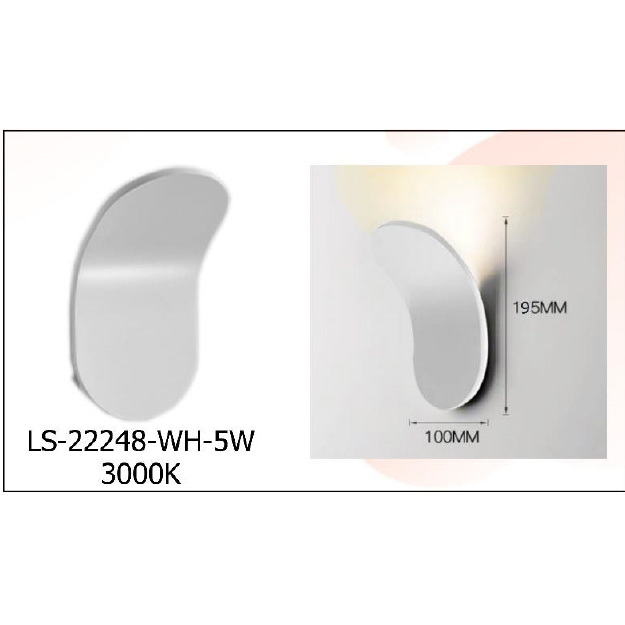 LS-22248-WH-5W 3000K